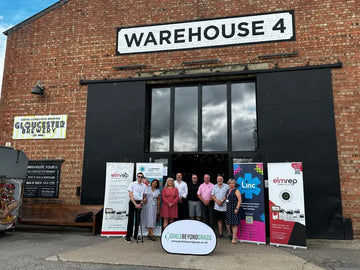 Elmrep and Gloucester Brewery Join Forces for the Brew and Bravery Firewalk!