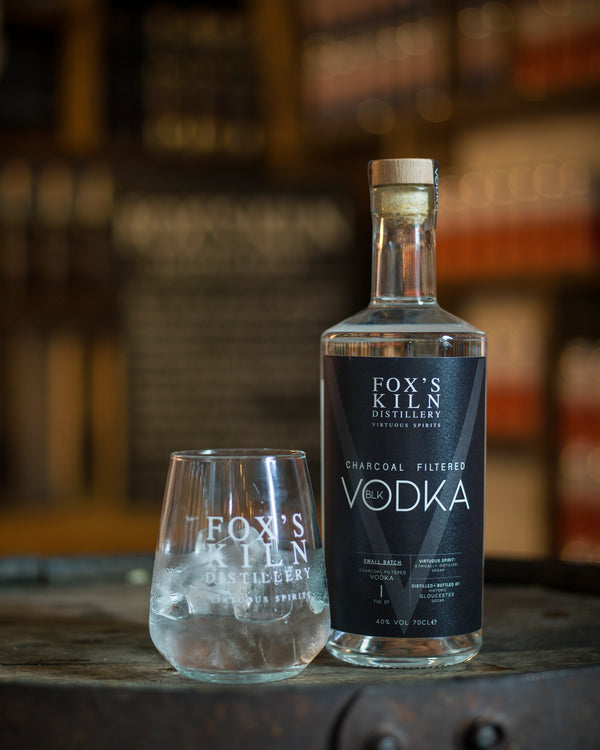 Charcoal Filtered Vodka Black - 70cl