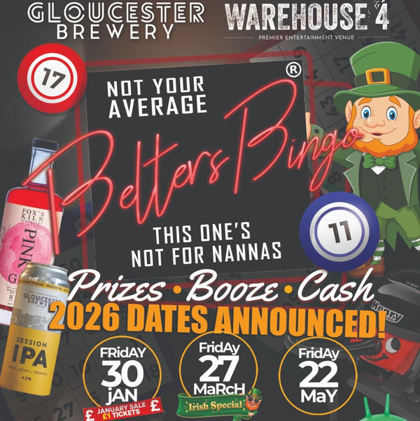 Belters Bingo 27th March - 27 Mar 2026