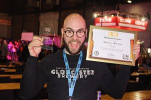 Gloucester Brewery's Lager wins silver champion keg beer award at SIBA BeerX