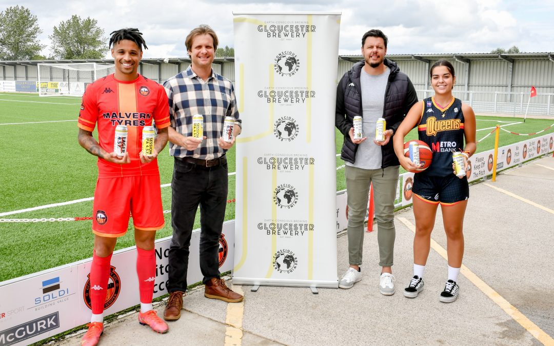 Gloucester Brewery signs major partnership to support future of sport in city